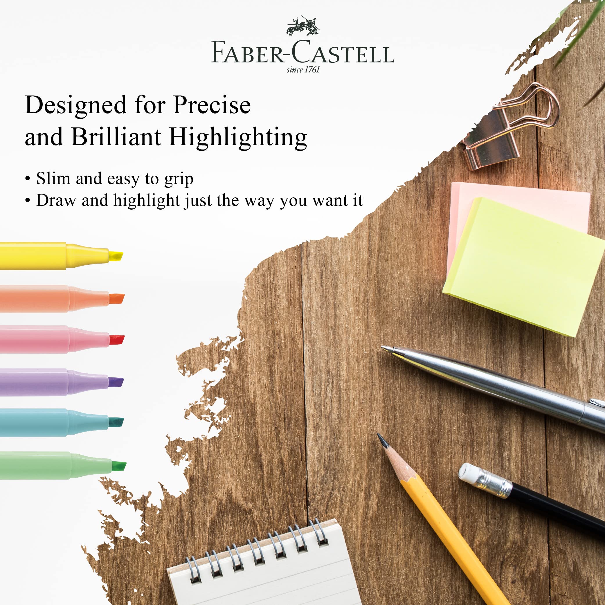 Amazon.co.jp: Faber-Castell Textliner 38 パステル蛍光ペン マーカー